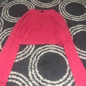 Flowy Hot Pink Longsleeve